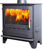 Square Glass Stove